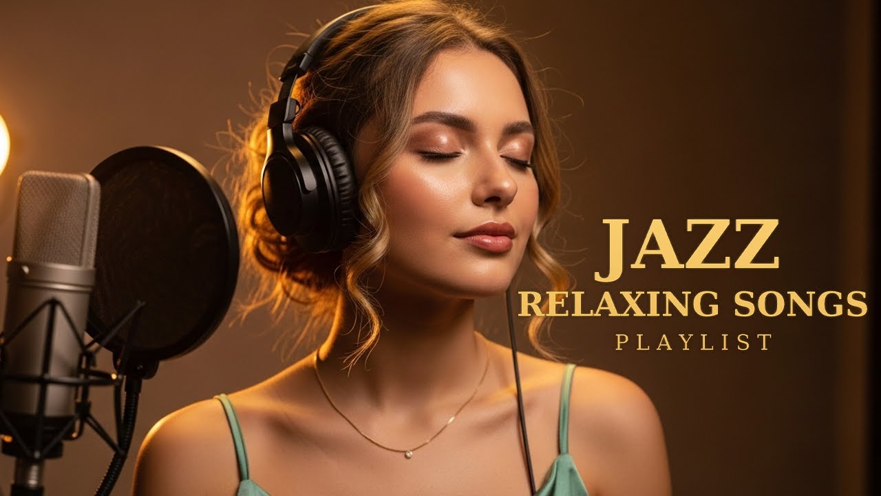 Smooth Jazz Lounge with Soft Female Vocals   Gentle Jazz Songs for Sleep