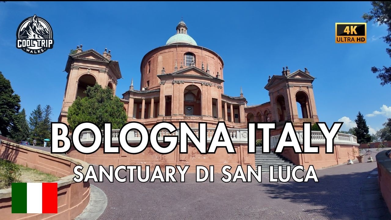 🇮🇹 Walking in Bologna, Italy [4K] - Virtual Walk of Sanctuary di San Luca