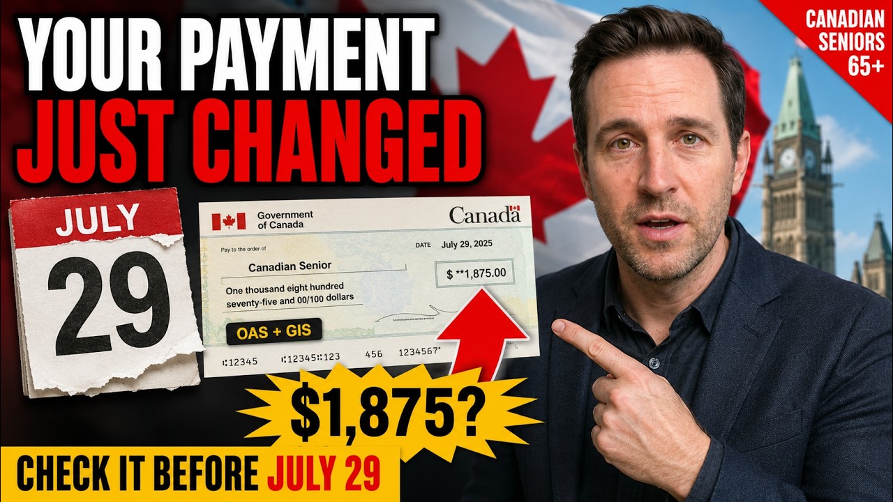 🚨 Every Canadian Senior's OAS & GIS Just Changed &mdash; Check Your New July Amount Before It's Too Late