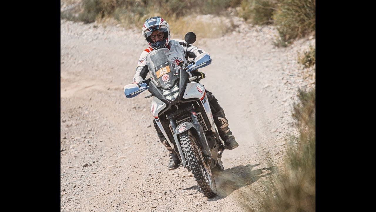 Renato Zocchi Honda Transalp 750 Gibraltar Race 2023