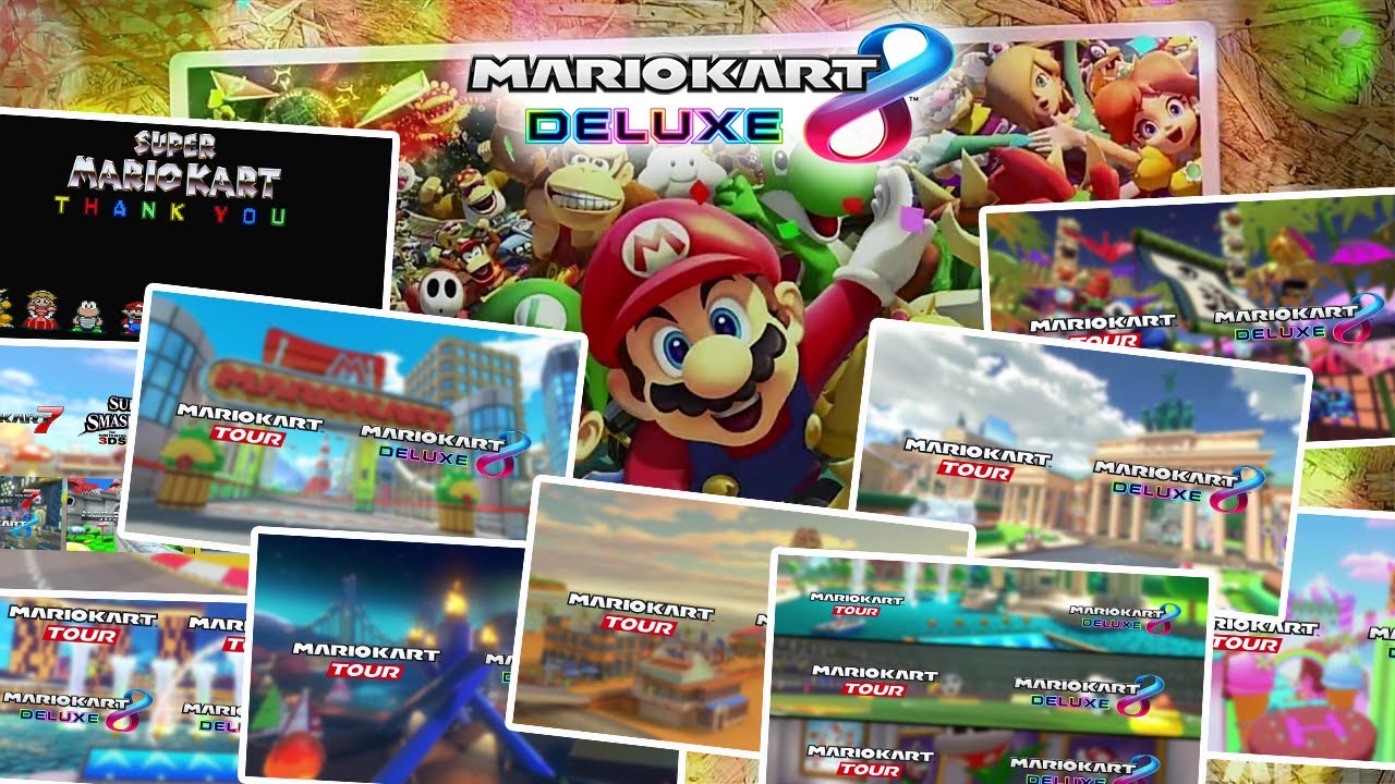 Mario Kart 8 Deluxe: Booster Course Pass Staff Roll Theme MASHUP