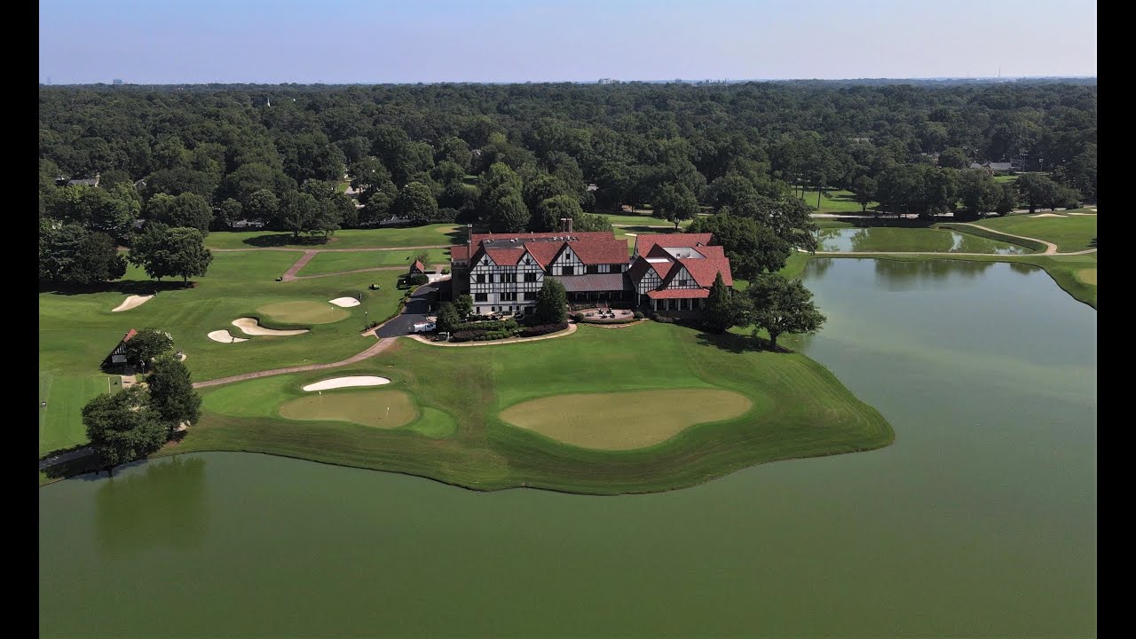 East Lake Golf Club Atlanta, GA via Mavic Air 2