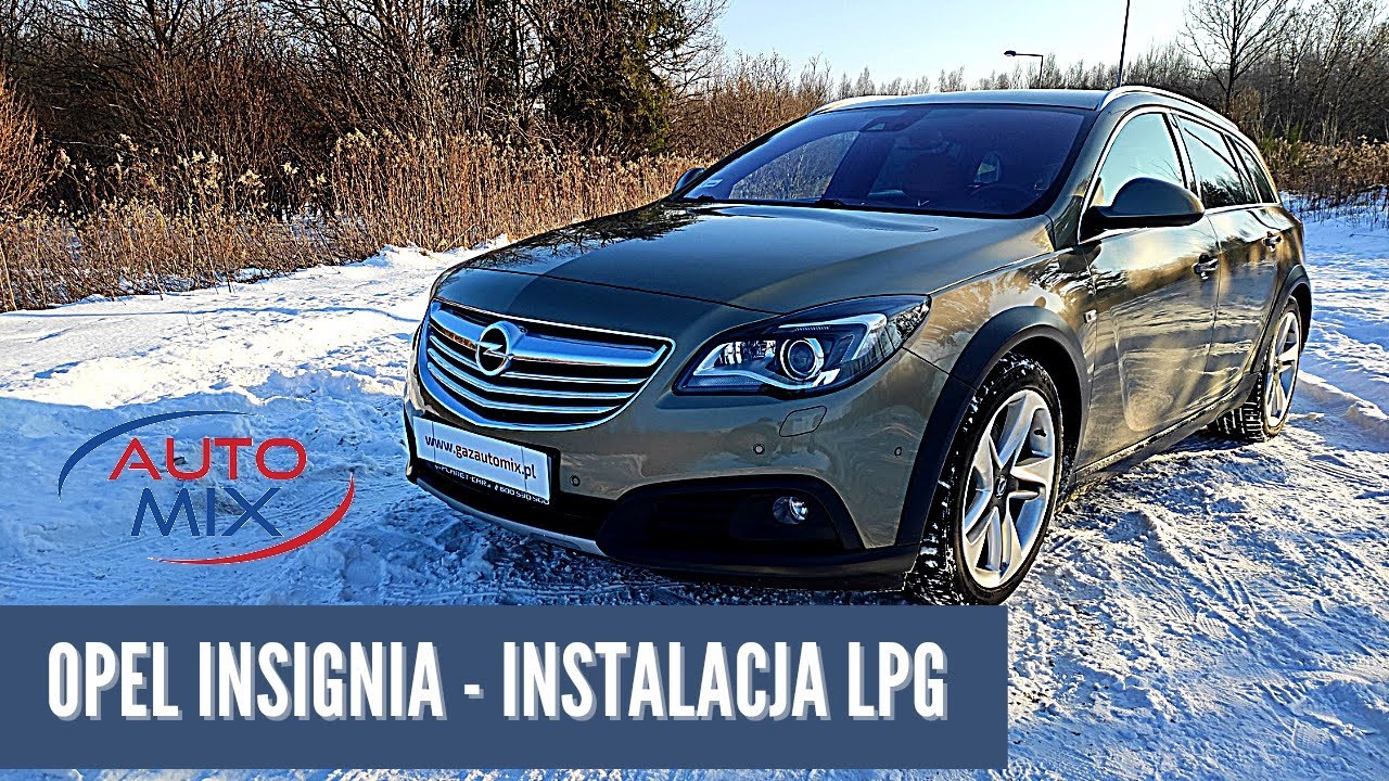 Opel Insignia 2013 2.0 Turbo 250KM - instalacja LPG