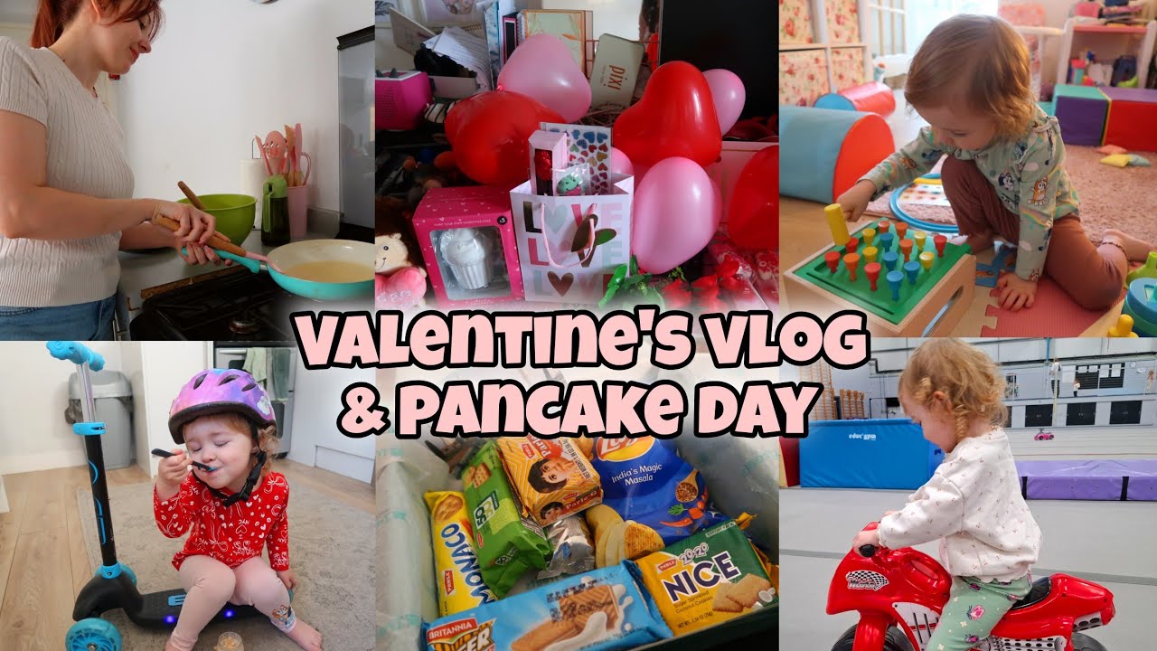 Valentine’s Day & Pancake Day 2026 🥞💕 | UK Weekly Family Vlog