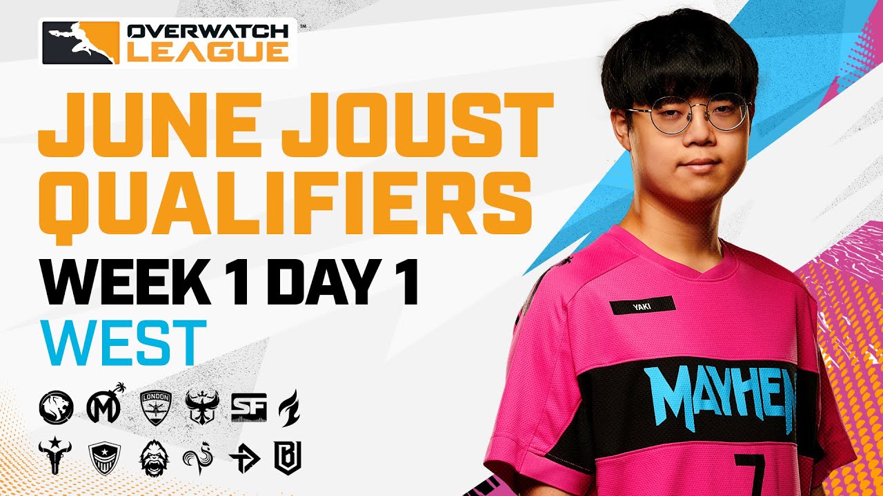 Overwatch League 2021 Season | June Joust Qualifiers | Week 1 Day 1 &mdash; West