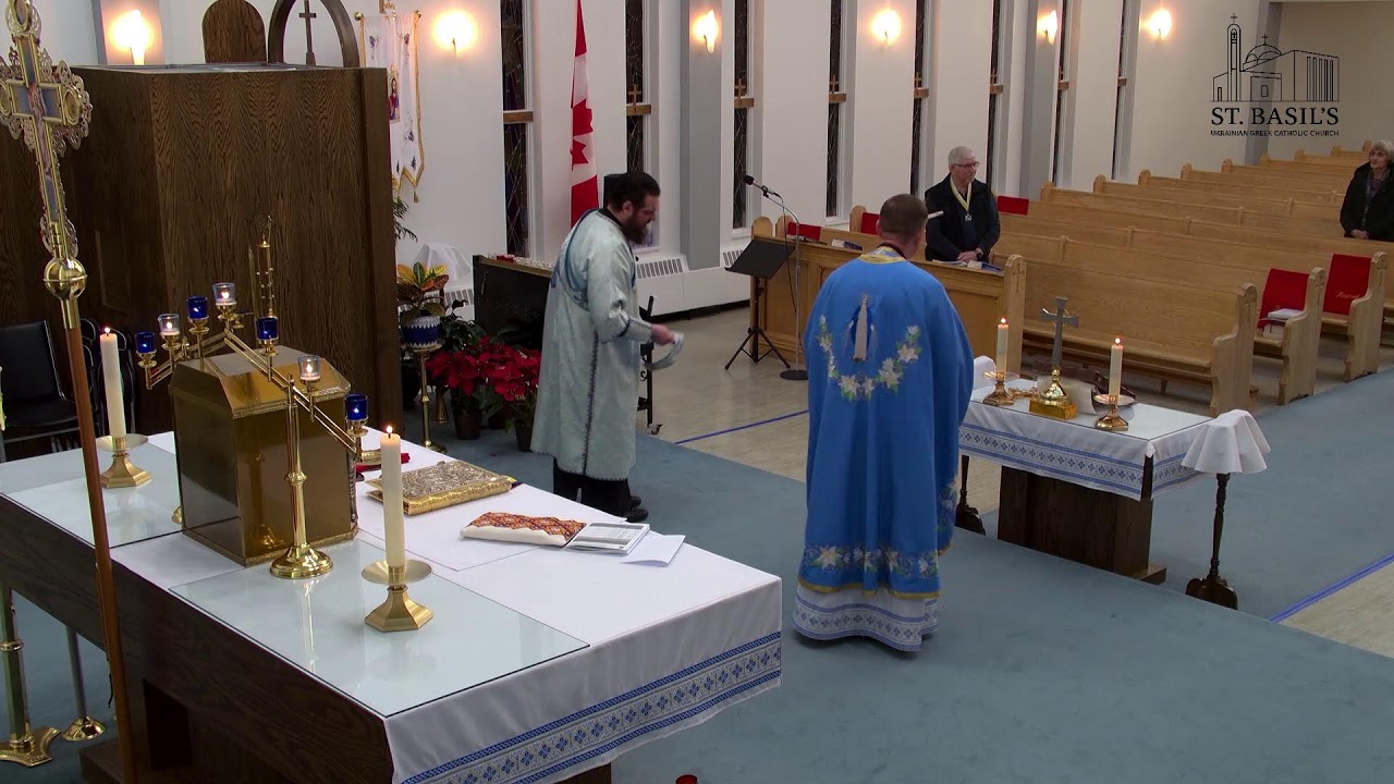 Feb. 5, Thursday, Divine Liturgy+David Pinuta by K of C, meeting follow