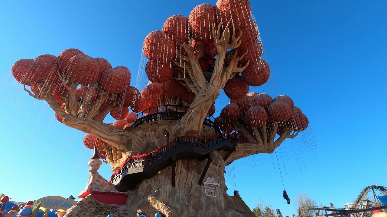 Gardaland Magic Winter walkthrough 2021 Oblivion Raptor Part 2
