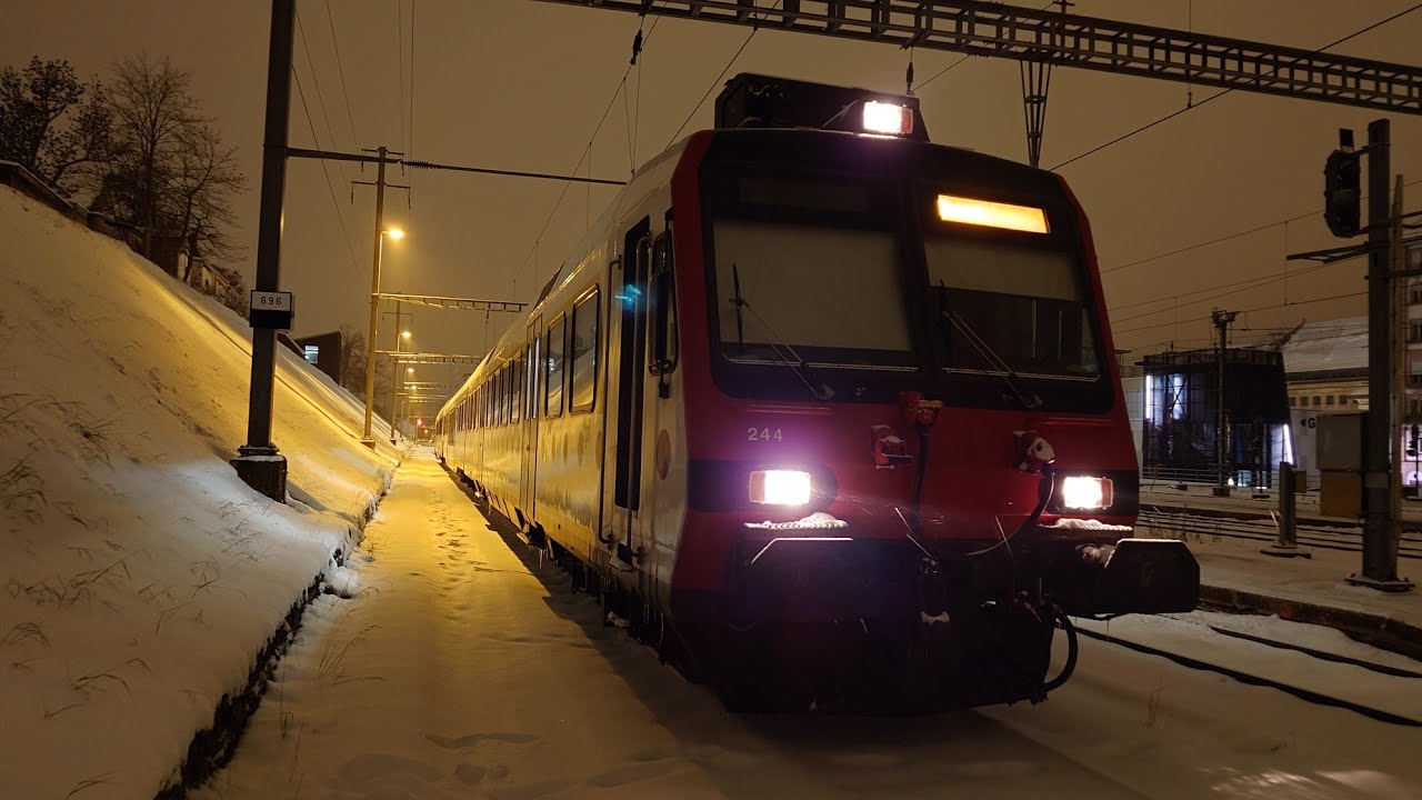 [Cab-ride] Saint-Imier - Bienne/Biel, en cabine d&rsquo;un R41, RBDe560 Domino