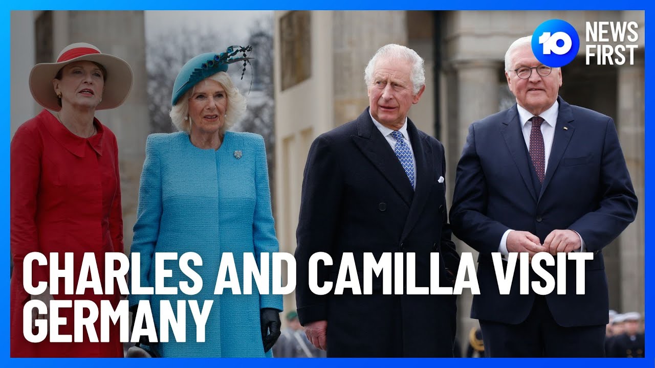 King Charles And Queen Consort Camilla Visit Germany | 10 News First