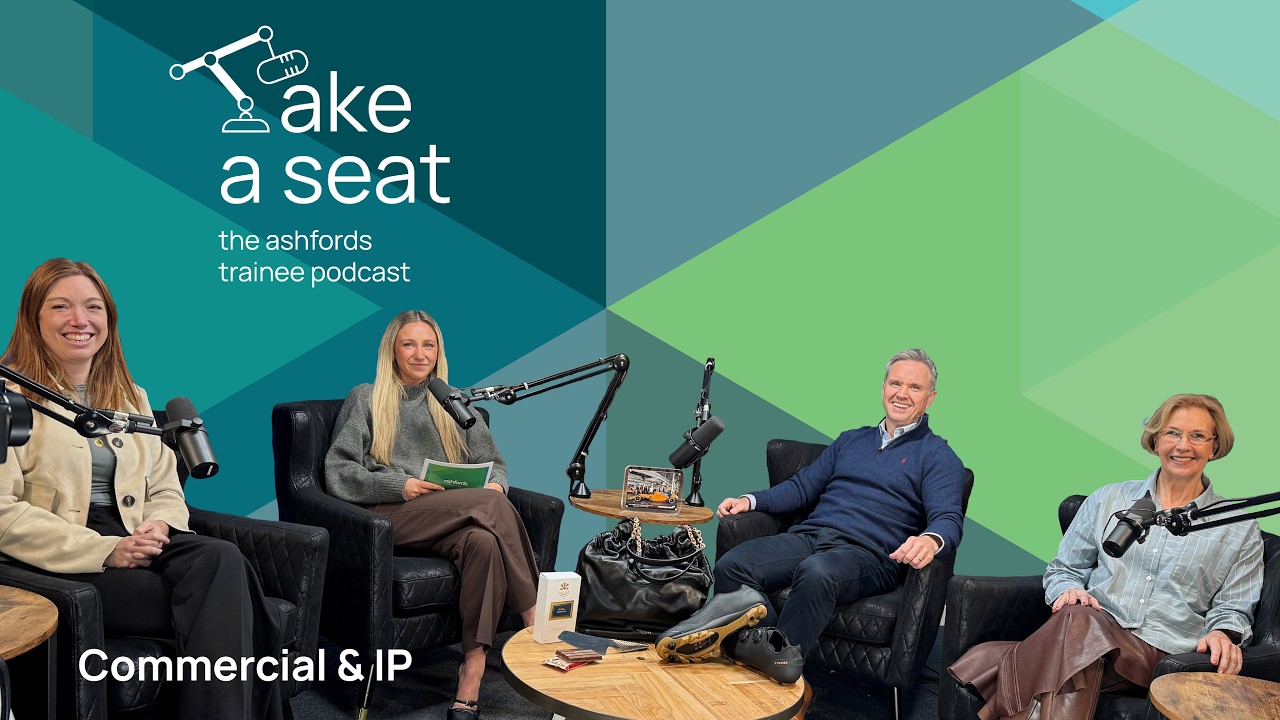 Take a Seat | What to expect from a seat in commercial & intellectual property