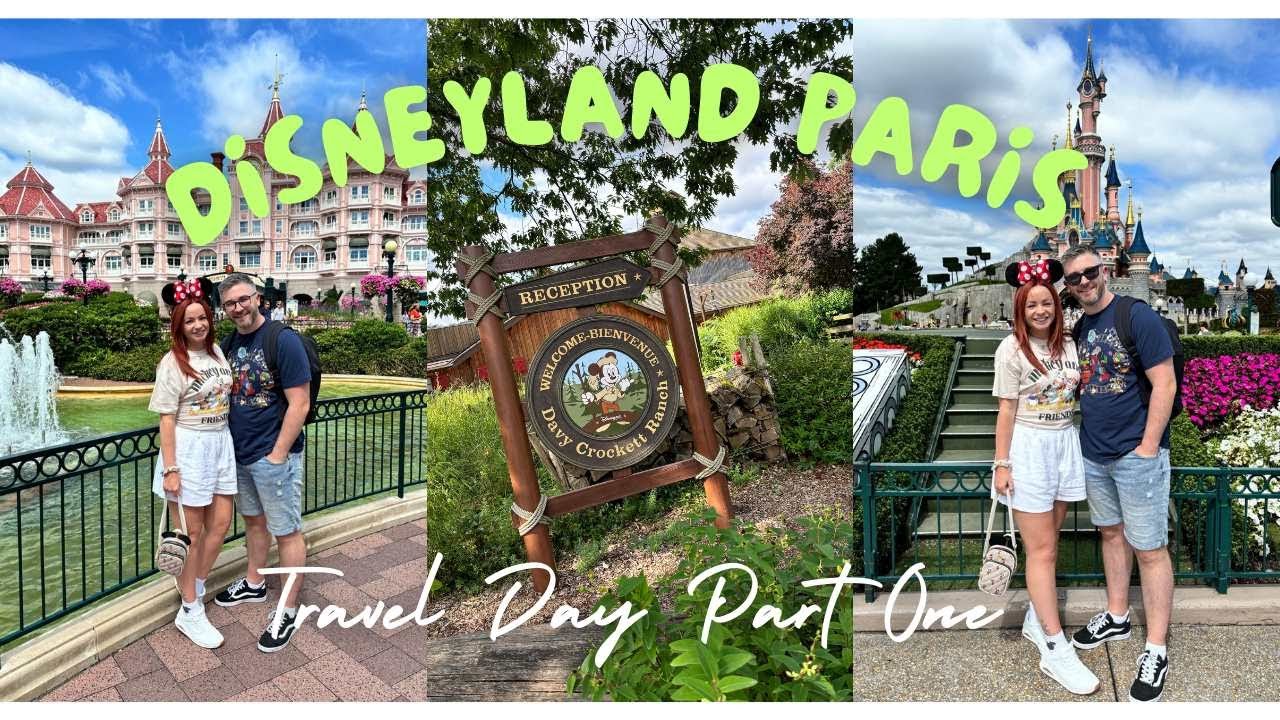 Disneyland Paris 2024 Travel Day -  Eurotunnel LeShuttle & Davy Crockett Ranch