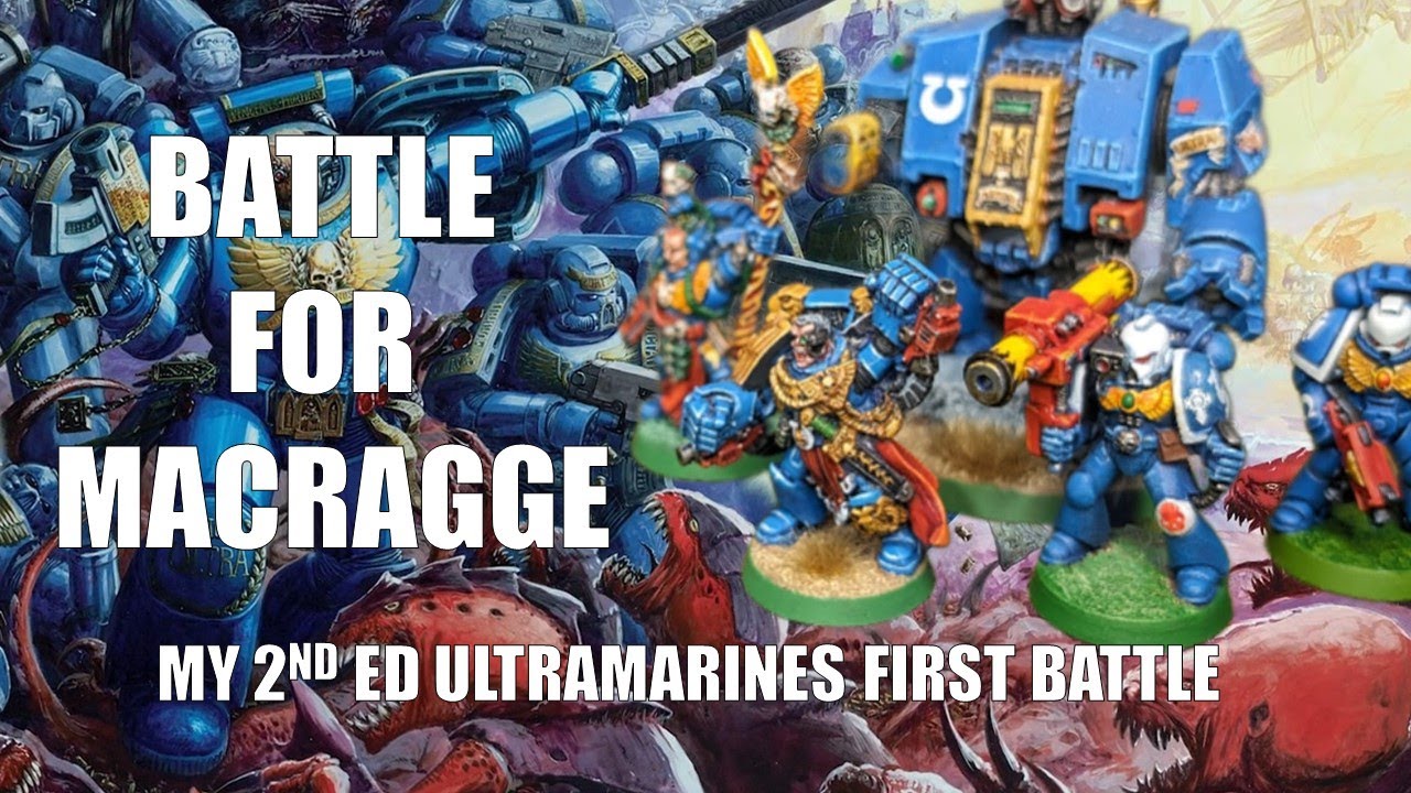 Битва за Макрагг | Ультрамарины против Тиранидов | Warhammer 40k 2nd Edition на Minisodes