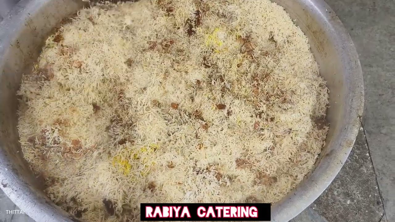 Chicken biryani, chicken dum biryani #thittai #dumbiriyani #rabiya #samayal @rabiyaoutdoorcatering