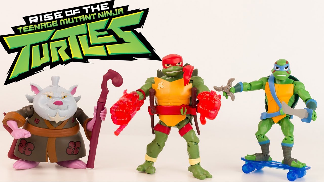 Des Figurines de Tortues Ninja RISE OF THE TEENAGE MUTANT NINJA TURTLES