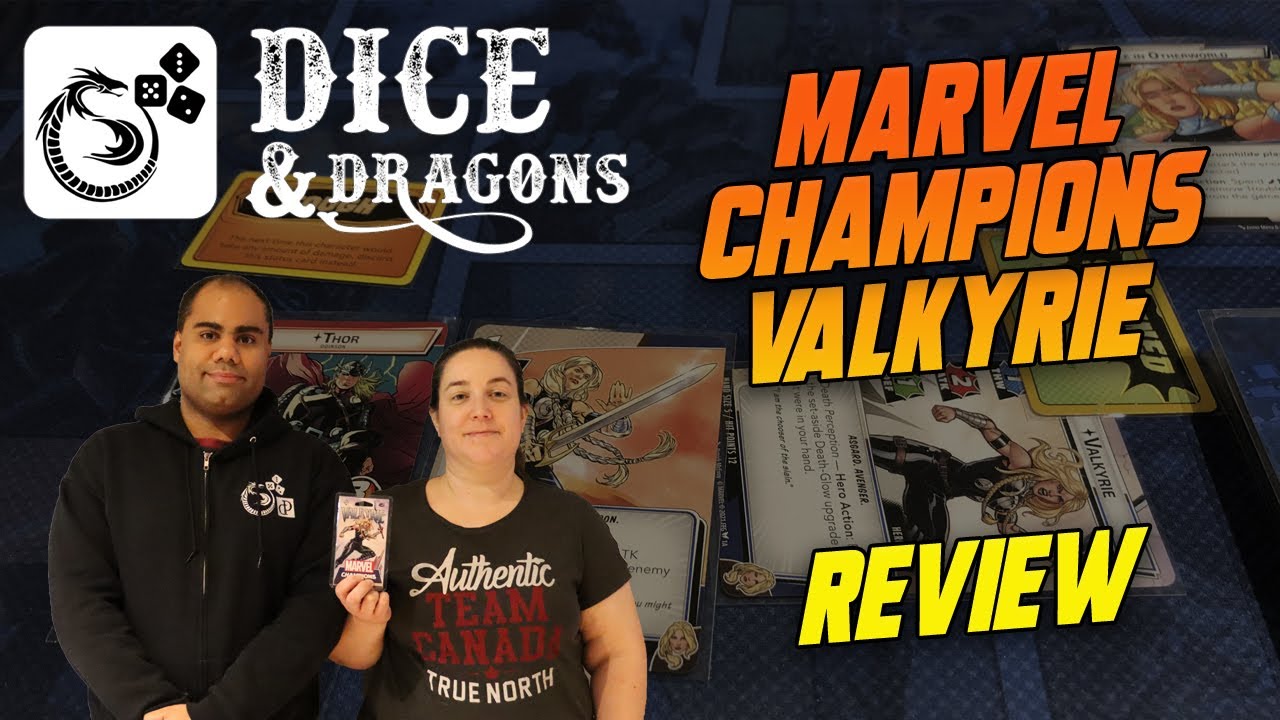 Dice and Dragons - Marvel Champions Valkyrie Review