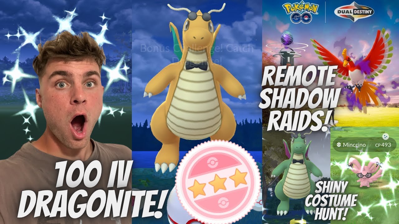 ✨100 IV Costume Dragonite and Remote Shadow Raids in Pokemon Go?!✨