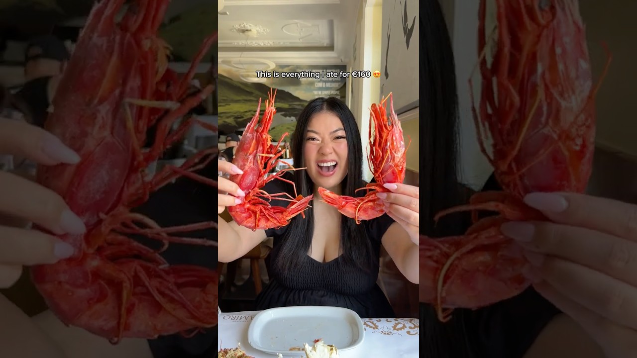 Scarlet prawns, barnacles & spider crab?? 😱🦀 everything I ate for &euro;160!