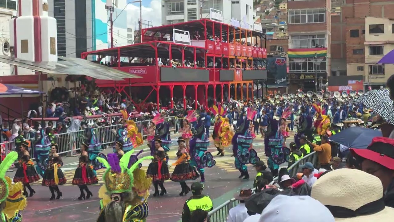 Banda Central Cocani de German Geronimo junto a la morenada central cocani 2026