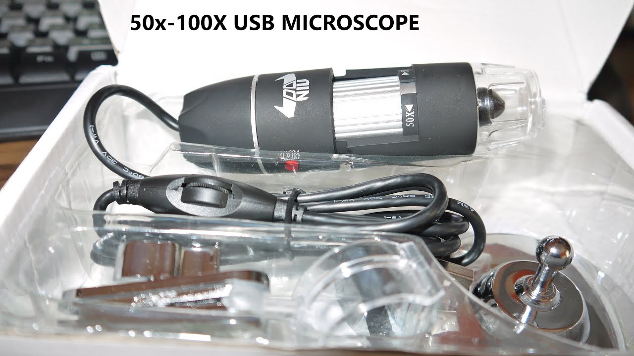 USB digital microscope 50-500X magnification review