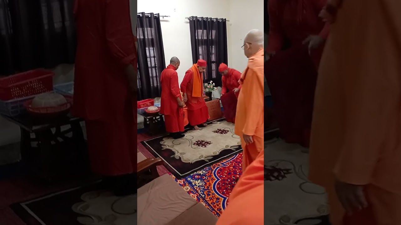 বৃন্দাবনে পরম পূজনীয় প্রেসিডেন্ট মহারাজ জী🙏🙏