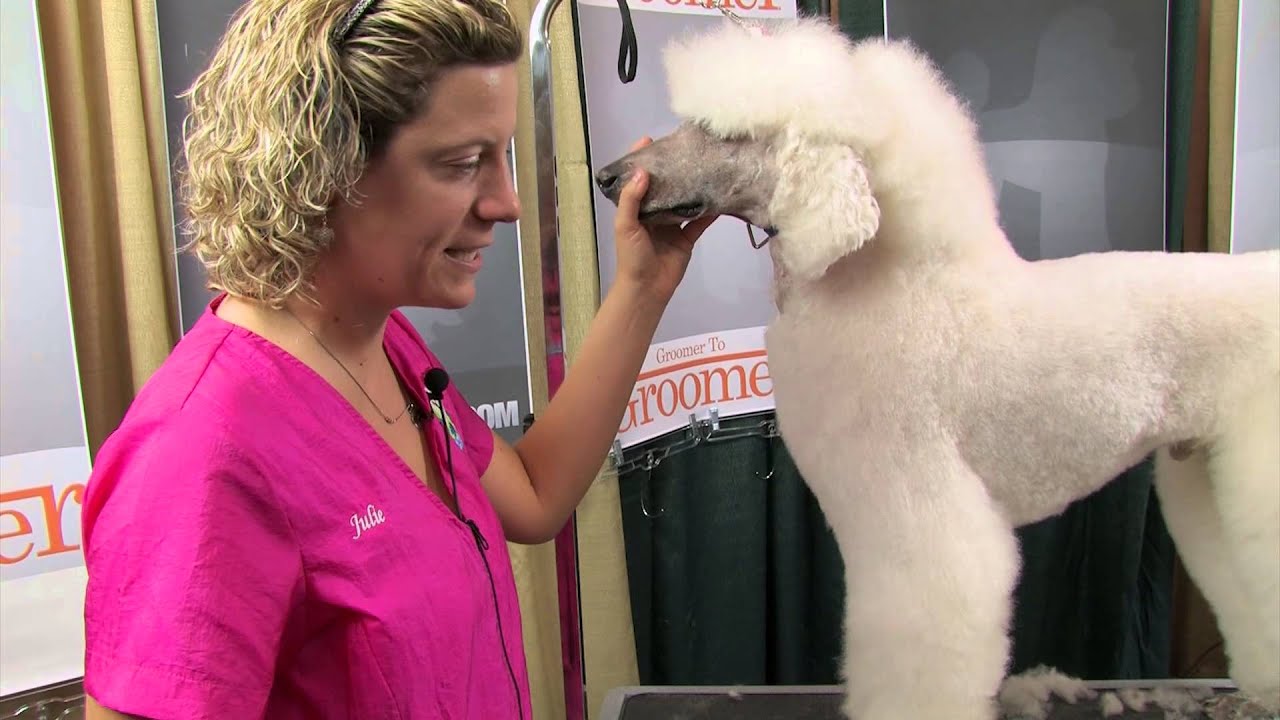 German Trim Demo by Julie Pantages