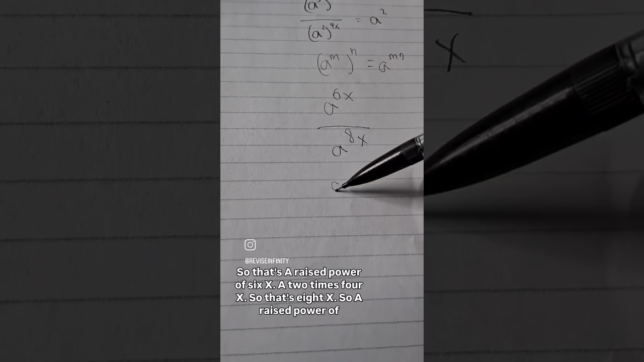 #igcse #mathrevision #igcse2026 #mathtips #mathhelp. Solving power equations for IGCSE Math 0580.