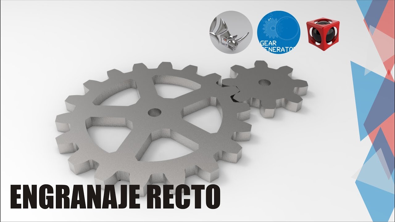 Tutorial Rhino 3D | Modelado Mecánico | Engranaje Recto