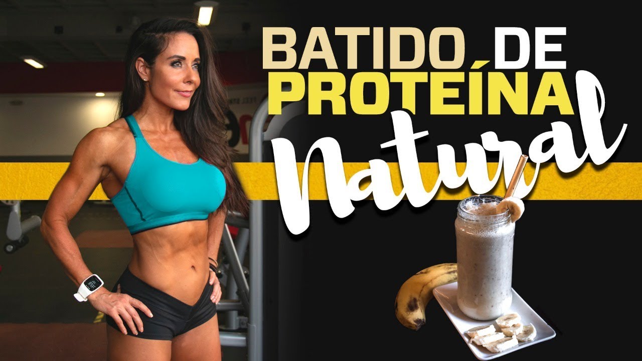 BATIDO DE PROTEINA CASERO / NATURAL Y DELICIOSO 😍😍😍