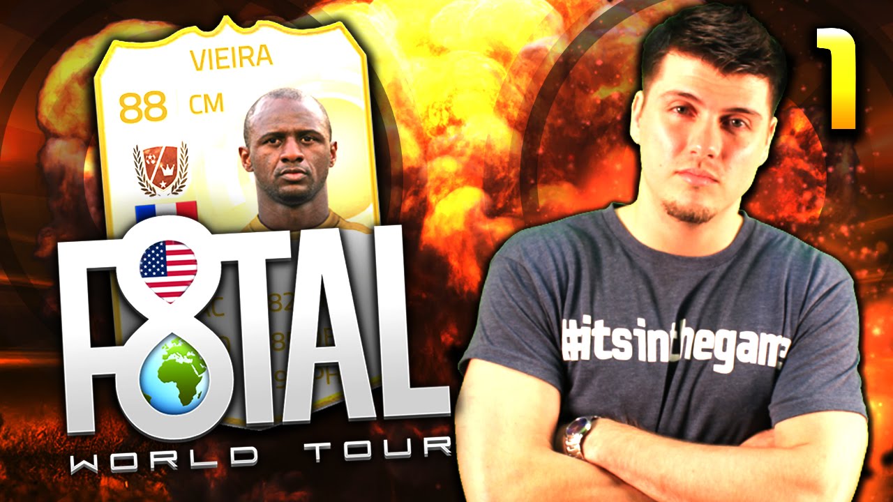 F8TAL WORLD TOUR!! HOW TO WIN THE MIDFIELD!! FIFA 15 ULTIMATE TEAM
