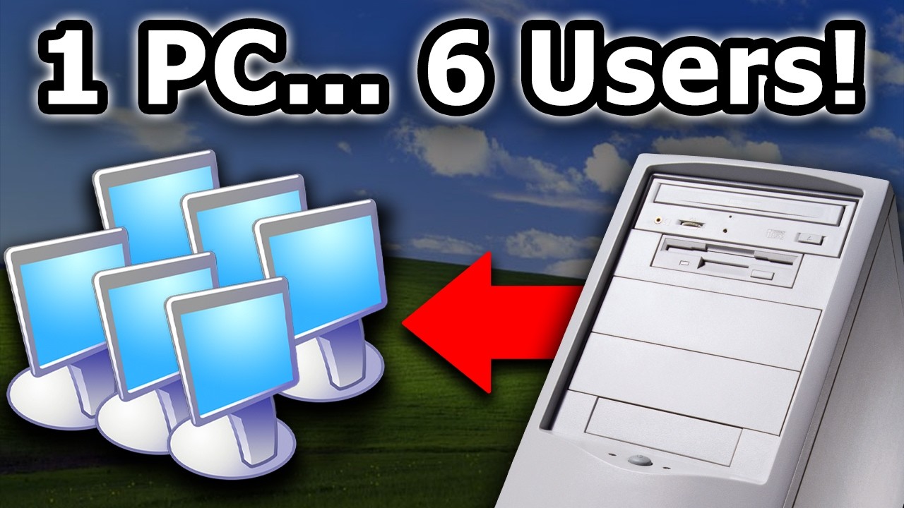 6 Users on 1 Computer&hellip; at the Same Time! (But How?)