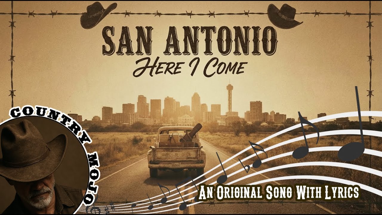 San Antonio Here I Come! (Original song) 🎸 #SanAntonio #CountryMusic #TexasMusic