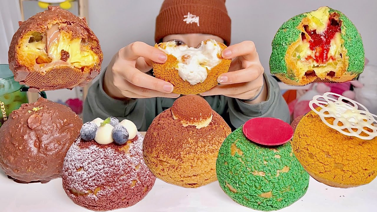 종로 로아상 서울 여러가지 샤뽀 디저트 먹방 Dessert Mukbang
