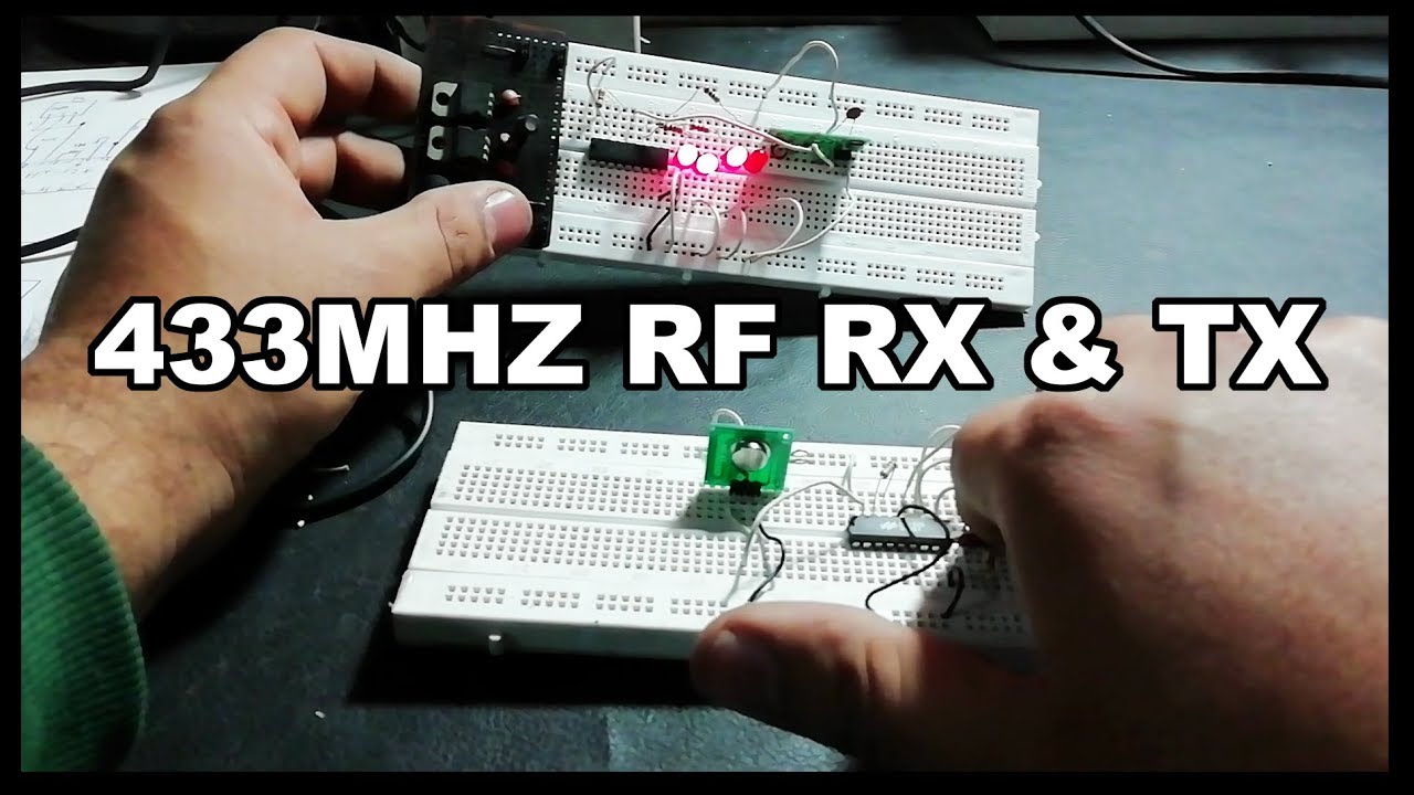 How To Make  RF Transmitter And Receiver