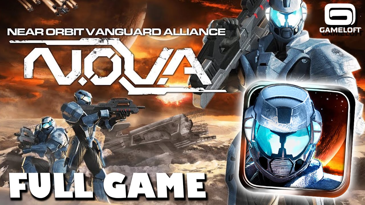 N.O.V.A. Near Orbit Vanguard Alliance | Android/iOS Longplay, Full Game, No Commentary