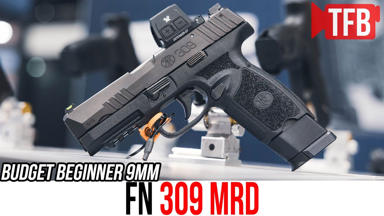 Новый FN 309 MRD: бюджетный и удобный в использовании 9-мм пистолет | Выставка SHOT Show 2026