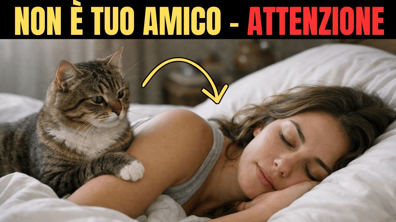 12 segnali segreti che il tuo gatto ti protegge mentre dormi