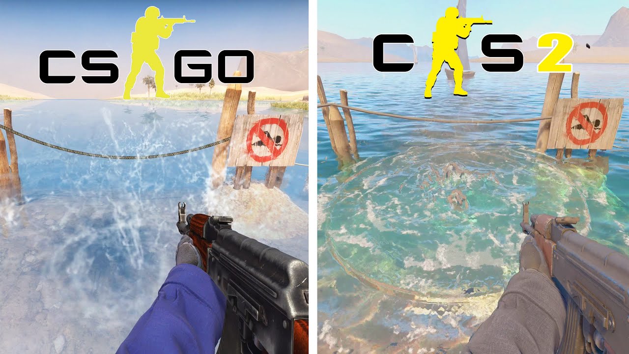CS2 vs CSGO Improvement | Details And Physics Comparison