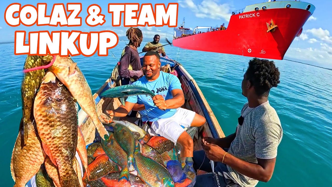 EPIC 13HRS FISHING ‎@Colazsmithtv & TEAM 10MILES OUT ON REMOTE ISLAND.‎@pappyspearfishingadventure 