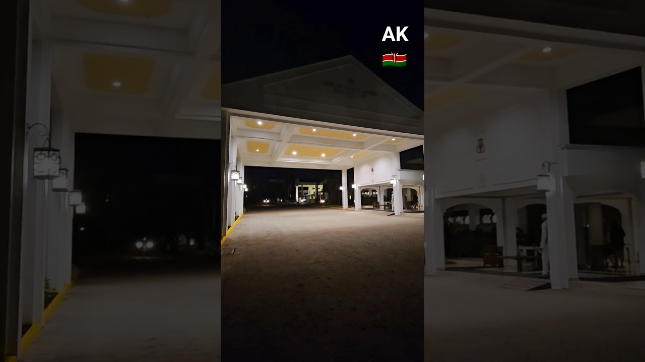 🇰🇪 Entrance to Sarova Whitesands Beach resort and Spa Hotel. Mombasa. Kenya. 