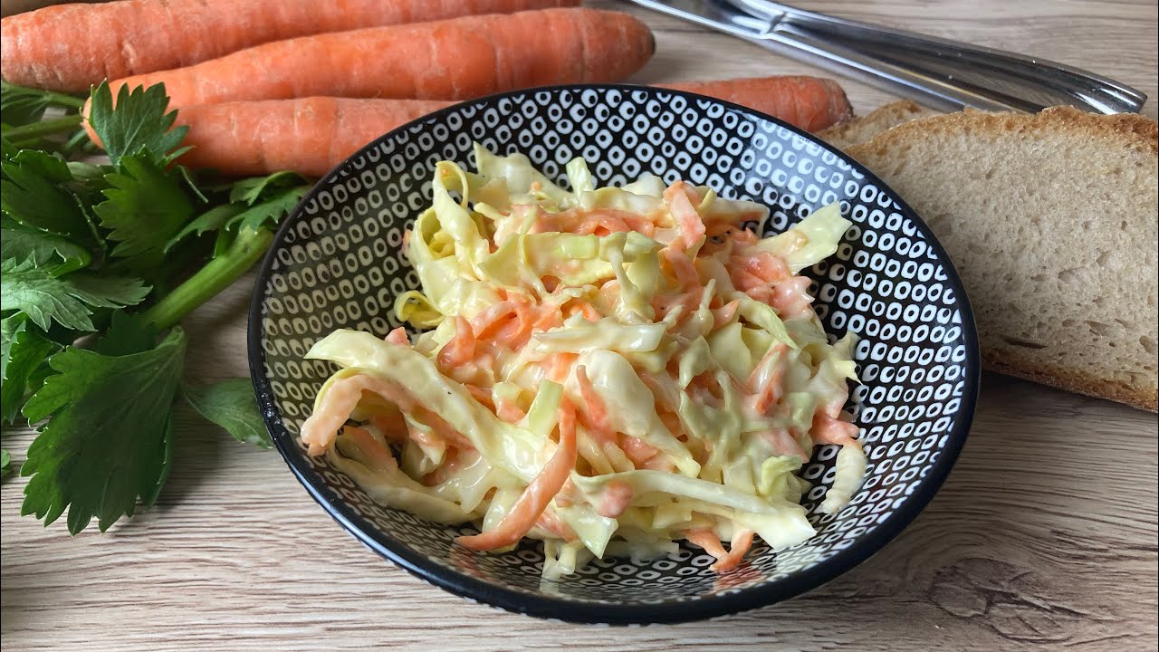 Krautsalat - Coleslaw - schnell und einfach zubereitet