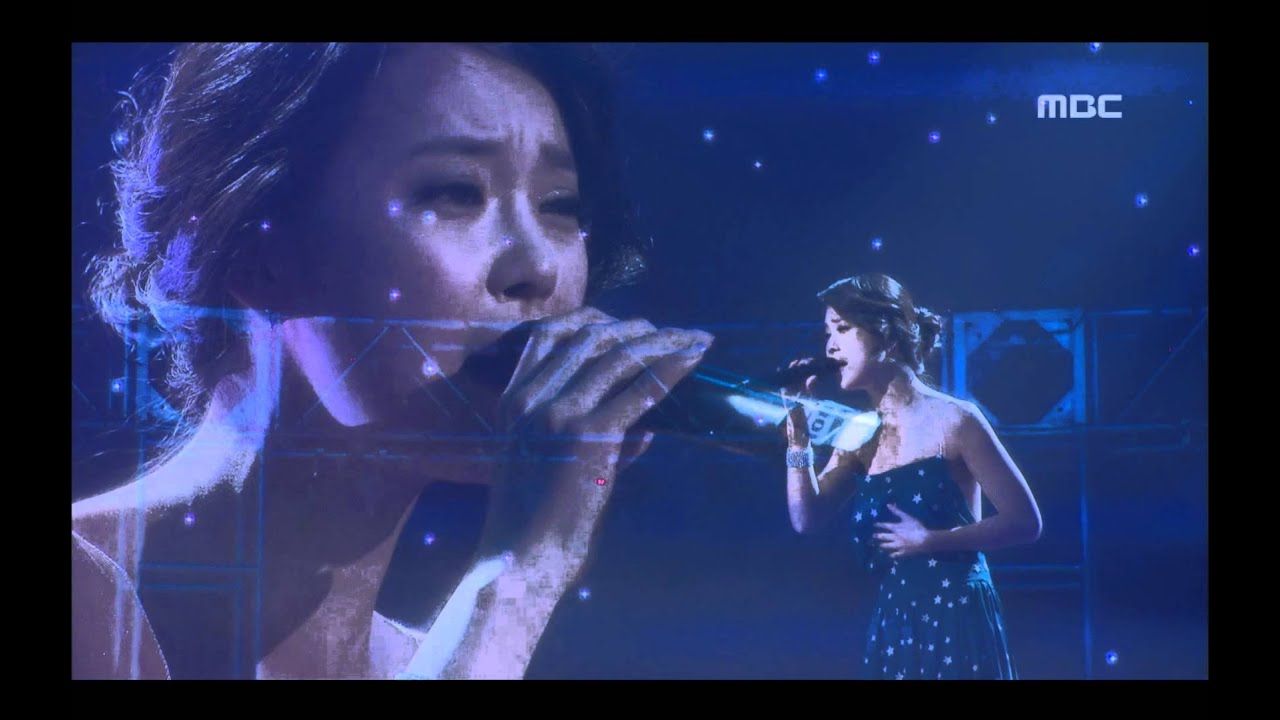 Baek Ji-young - Like Being Shot by a bullet, 백지영 - 총 맞은 것처럼, Music Core 20090110