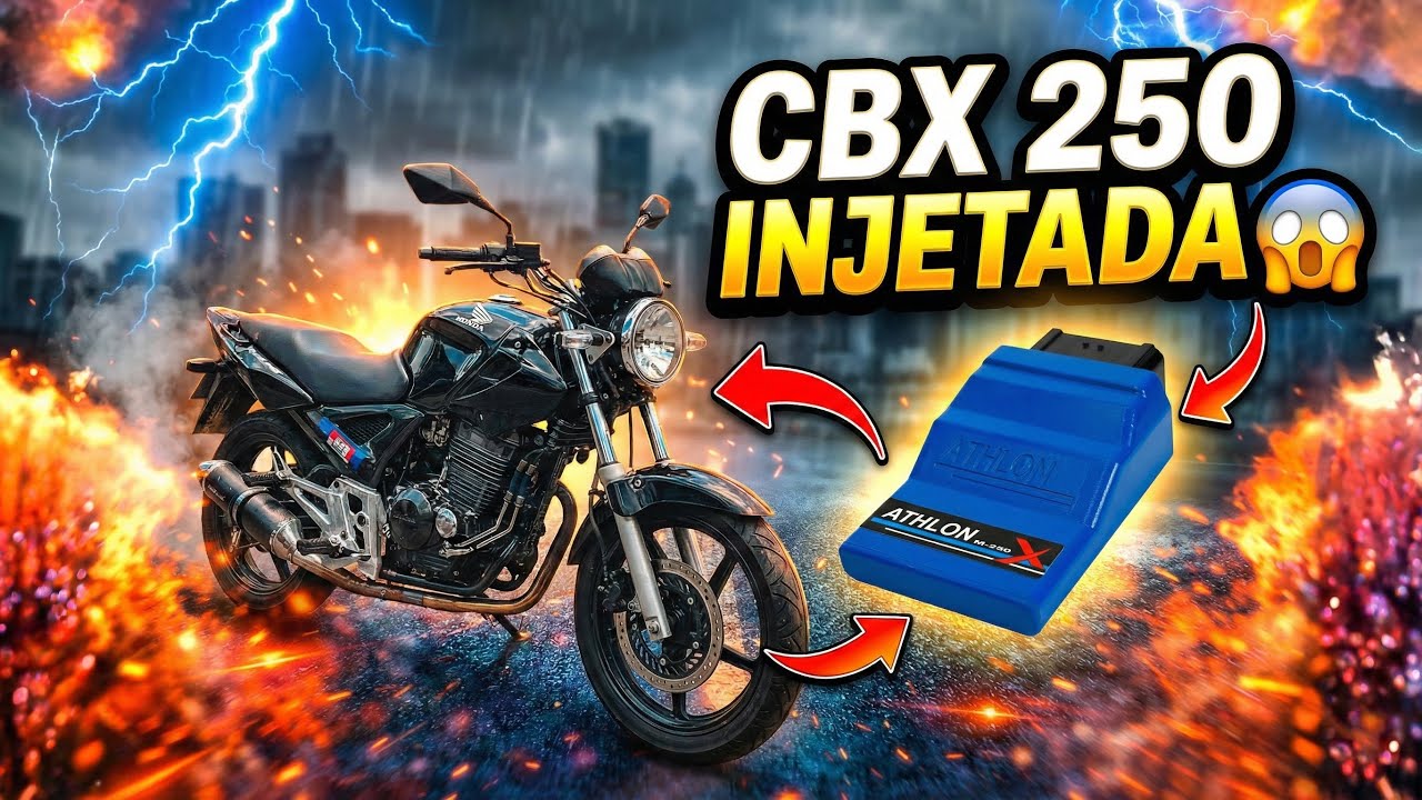 CBX 250 79MM INJETADA NO ATHLON 🔥
