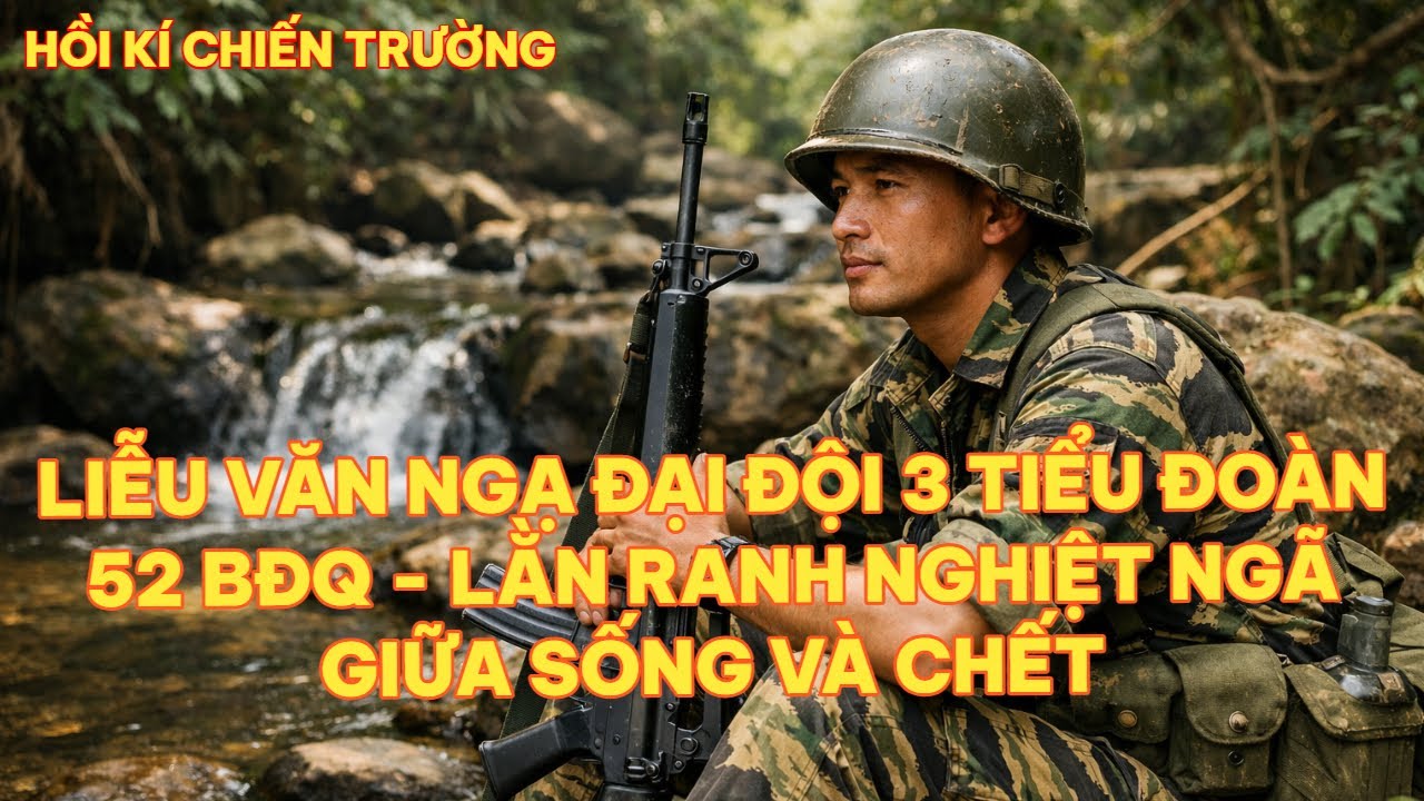 LIỄU VĂN NGẠ ĐẠI ĐỘI 3 TIỂU ĐOÀN 52 BĐQ - LẰN RANH NGHIỆT NGÃ GIỮA SỐNG VÀ CHẾT