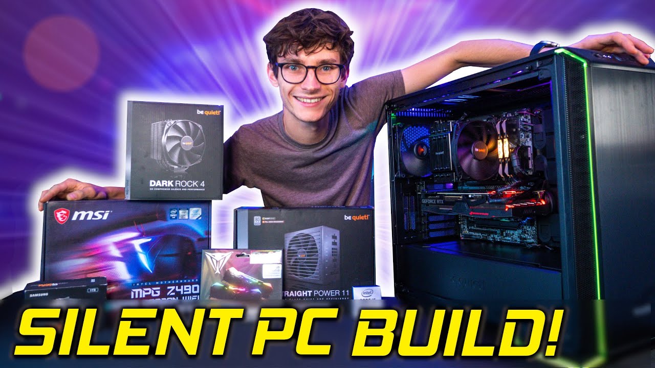 The ULTIMATE SILENT 4K GAMING PC Build 2020 🤫 RTX 2070 Super, i5 10600k w/ Benchmarks #AD