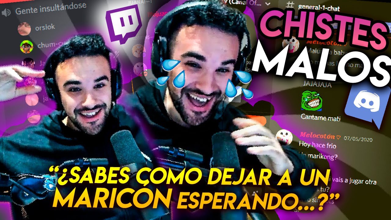 LOS SUBS de LMDSHOW intentan HACERLE REÍR con CHISTES MALOS |  mejores momentos