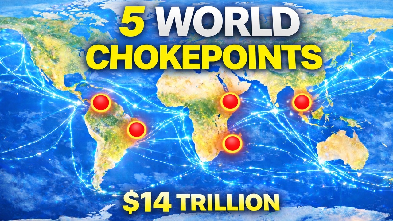 These 5 Chokepoints Control $14 Trillion in Annual Trade
