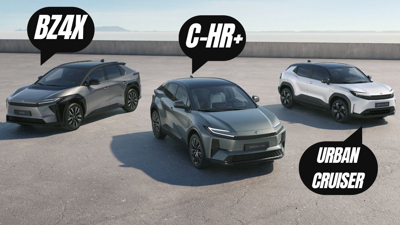 2025 Toyota Electric SUV Showdown – Urban Cruiser vs. bZ4X vs. C‑HR Plus