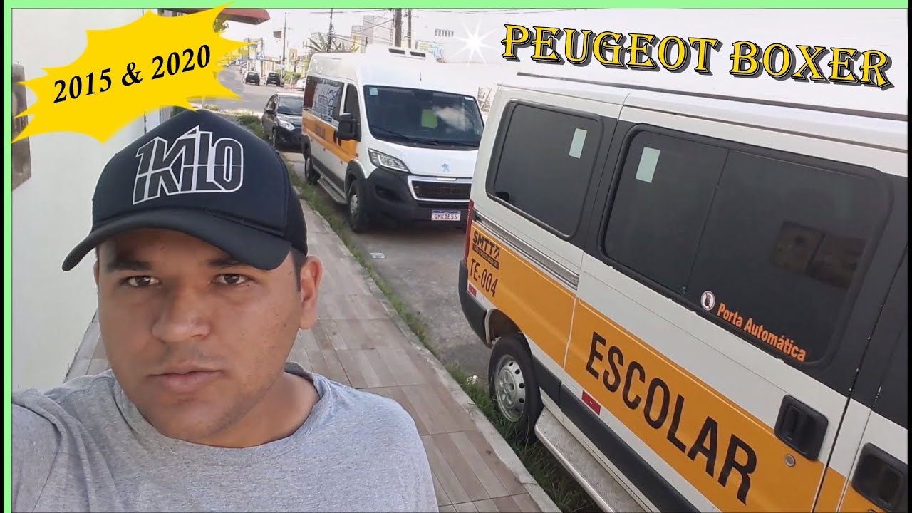 Diferenças entre a van Peugeot Boxer 2015 e 2020