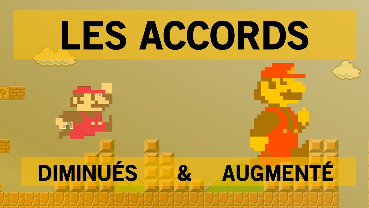 Mario VS Accords augmentés & diminués au piano / 🎼Tuto#18