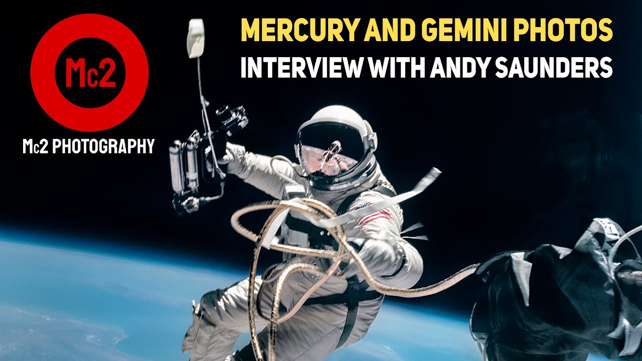 Full Length Interview with Andy Saunders - Restorer of the NASA Gemini & Mercury Mission Photos